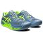Asics Mens GEL-Resolution 9 Tennis Shoes - Steel Blue/Hazard Green - thumbnail image 2