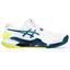 Asics Mens GEL-Resolution 9 Tennis Shoes - White/Blue - thumbnail image 1