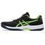 Asics Mens GEL-Game 9 Padel Shoes - Black/Electric Lime - thumbnail image 4