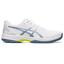 Asics Mens GEL-Game 9 Tennis Shoes - White/Steel Blue - thumbnail image 1