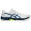 Asics Mens GEL-Game 9 Tennis Shoes - White/Mako Blue - thumbnail image 1