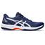 Asics Mens GEL-Game 9 Tennis Shoes - Blue Expanse/White/red - thumbnail image 1