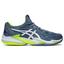 Asics Mens Court FF 3 Tennis Shoes - Steel Blue/Hazard Green