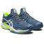 Asics Mens Court FF 3 Tennis Shoes - Steel Blue/Hazard Green - thumbnail image 2