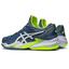 Asics Mens Court FF 3 Tennis Shoes - Steel Blue/Hazard Green