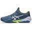 Asics Mens Court FF 3 Tennis Shoes - Steel Blue/Hazard Green - thumbnail image 4
