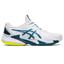 Asics Mens Court FF 3 Tennis Shoes - White/Gris Blue - thumbnail image 1