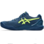 Asics Mens GEL-Resolution 9 Clay Tennis Shoes - Mako Blue/Safety Yellow - thumbnail image 2