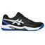Asics Mens GEL-Dedicate 8 Tennis Shoes - Black/Blue - thumbnail image 1