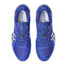 Asics Mens Solution Speed FF 3 Tennis Shoes - White/Dark Cobalt - thumbnail image 2