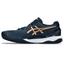 Asics Mens GEL-Resolution 9 Tennis Shoes - French Blue/Pure Gold - thumbnail image 5