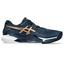 Asics Mens GEL-Resolution 9 Clay Tennis Shoes - French Blue/Pure Gold - thumbnail image 1