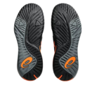 Asics Mens GEL-Resolution X Tennis Shoes - Black/Shocking Orange - thumbnail image 3