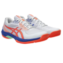 Asics Mens Game FF Padel Shoes - White/Vivid Coral - thumbnail image 2
