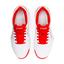 Asics Womens GEL-Game 7 Tennis Shoes - White/Fiery Red - thumbnail image 3