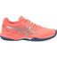 Asics Womens GEL-Game 7 Tennis Shoes - Papaya/Silver - thumbnail image 1