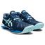 Asics Womens GEL-Resolution 8 Clay Tennis Shoes -  Light Indigo/Clear Blue - thumbnail image 2