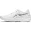 Asics Womens GEL-Resolution 8 Tennis Shoes - White/Pure Silver - thumbnail image 2