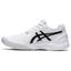 Asics Womens GEL-Resolution 8 Tennis Shoes - White/Black - thumbnail image 2