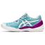 Asics Womens GEL-Resolution 8 Tennis Shoes - Smoke Blue/White - thumbnail image 4