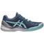 Asics Womens GEL-Resolution 8 Tennis Shoes - Light Indigo/Clear Blue - thumbnail image 2