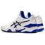 Asics Womens Court FF 2 Tennis Shoes - White/Lapis Lazuli Blue - thumbnail image 3