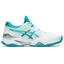 Asics Womens Court FF 2 Tennis Shoes - Bio Mint/Lagoon - thumbnail image 1