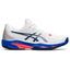 Asics Womens Solution Speed FF 2 Tennis Shoes - White/Peacoat - thumbnail image 1