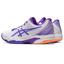 Asics Womens Solution Speed FF 2 Tennis Shoes - White/Amethyst - thumbnail image 3