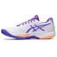 Asics Womens Solution Speed FF 2 Tennis Shoes - White/Amethyst - thumbnail image 4