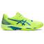 Asics Womens Solution Speed FF 2 Tennis Shoes - Hazard Green/Reborn Blue - thumbnail image 5