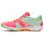 Asics Womens Lima FF Padel Tennis Shoes - Blazing Coral/Orange Pop - thumbnail image 2