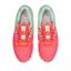 Asics Womens Lima FF Padel Tennis Shoes - Blazing Coral/Orange Pop - thumbnail image 3