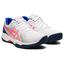 Asics Womens GEL-Game 8 Omni/Clay Tennis Shoes - White/Blazing Coral - thumbnail image 2