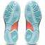 Asics Womens GEL-Game 8 Omni/Clay Tennis Shoes - White/Blue - thumbnail image 4