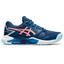 Asics Womens GEL-Challenger 13 Tennis Shoes - Light Indigo/Guava - thumbnail image 1