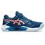Asics Womens GEL-Challenger 13 Clay Tennis Shoes - Light Indigo/Guava - thumbnail image 1