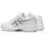 Asics Womens GEL-Dedicate 7 Tennis Shoes - White/Pure Silver - thumbnail image 3