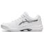 Asics Womens GEL-Dedicate 7 Tennis Shoes - White/Pure Silver - thumbnail image 4