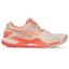 Asics Womens GEL-Resolution 9 Tennis Shoes - Pearl Pink/Sun Coral - thumbnail image 1