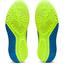 Asics Womens GEL-Resolution 9 Tennis Shoes - Hazard Green / Reborn Blue - thumbnail image 4