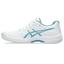 Asics Womens GEL-Game 9 Tennis Shoes - White/Blue - thumbnail image 4