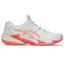 Asics Womens Court FF3 Tennis Shoes - White/Sun Coral - thumbnail image 1