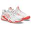 Asics Womens Court FF3 Tennis Shoes - White/Sun Coral - thumbnail image 2