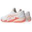 Asics Womens Court FF3 Tennis Shoes - White/Sun Coral - thumbnail image 3