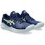 Asics Womens GEL-Challenger 14 Tennis Shoes - Blue Expanse/Illuminate Yellow - thumbnail image 2