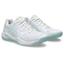 Asics Womens GEL-Dedicate 8 Tennis Shoes - White/Pale Blue - thumbnail image 3