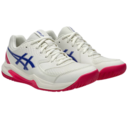 Asics Womens GEL-Dedicate 8 Tennis Shoes - Cream/Dark Cobalt - thumbnail image 4