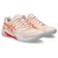 Asics Womens GEL-Dedicate 8 Tennis Shoes - Pearl Pink/Sun Coral - thumbnail image 2