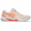 Asics Womens GEL-Dedicate 8 Clay Tennis Shoes - Coral - thumbnail image 1